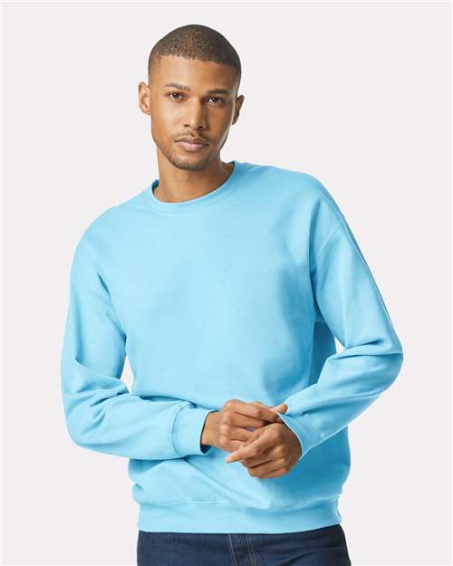 Unisex Softstyle® Midweight Crewneck Sweatshirt — Sky
