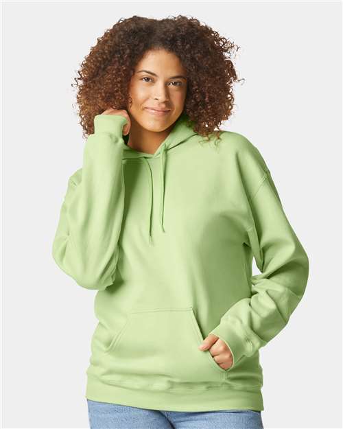 Unisex Softstyle® Midweight Hooded Sweatshirt — Pistachio
