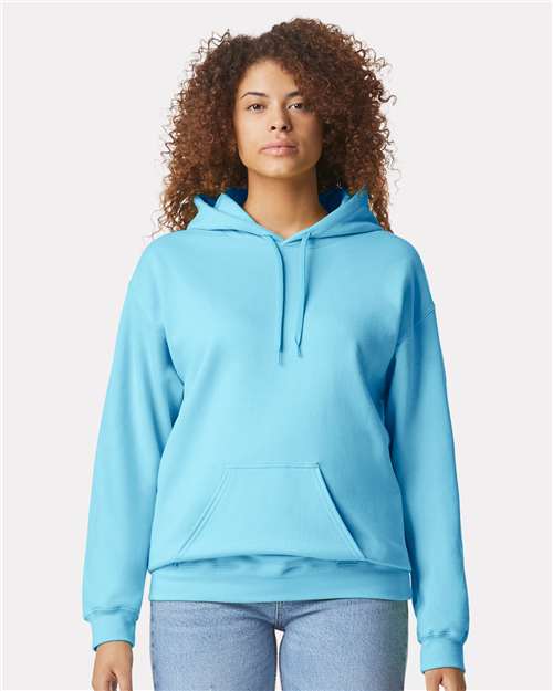 Unisex Softstyle® Midweight Hooded Sweatshirt — Sky