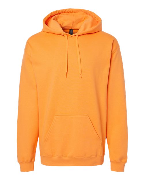 Unisex Softstyle® Midweight Hooded Sweatshirt — Tangerine