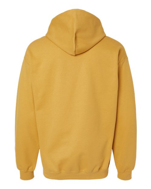 Unisex Softstyle® Midweight Hooded Sweatshirt — Mustard