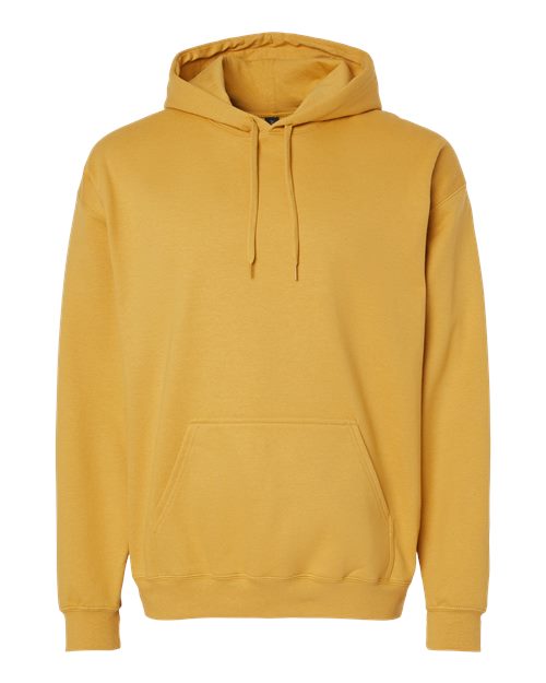 Unisex Softstyle® Midweight Hooded Sweatshirt — Mustard