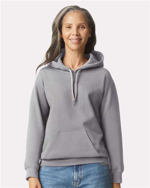 Unisex Softstyle® Midweight Hooded Sweatshirt — Cement
