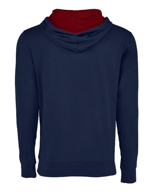 Unisex Laguna Hoodie Sweatshirt — Midnight Navy/ Cardinal