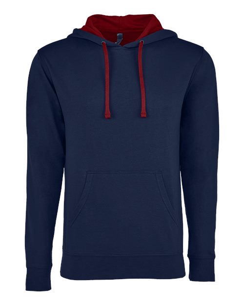 Unisex Laguna Hoodie Sweatshirt — Midnight Navy/ Cardinal