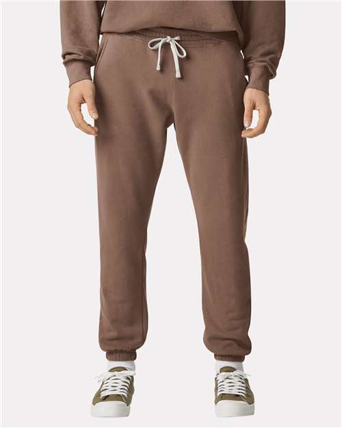 Unisex Garment-Dyed Lightweight Sweatpants — Espresso