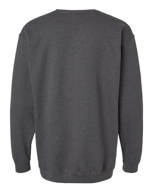 Unisex Crewneck Fleece — Heather Charcoal