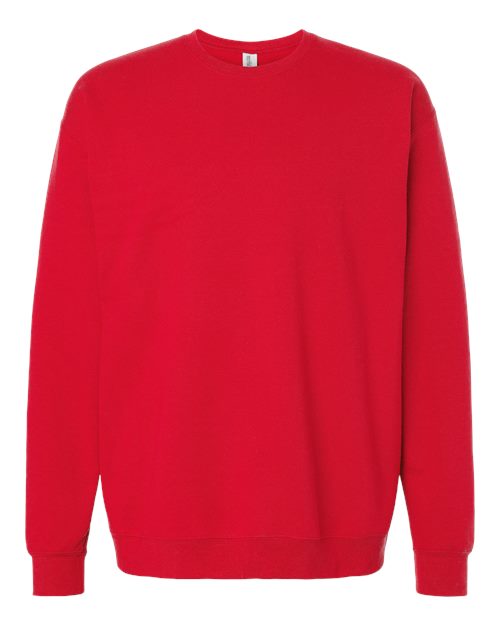 Unisex Crewneck Fleece — Red