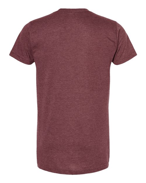 Fine Jersey T-Shirt — Heather Burgundy