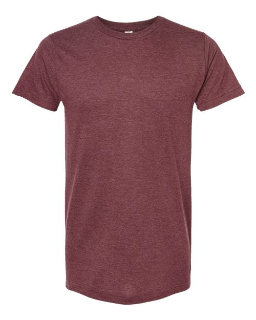 Fine Jersey T-Shirt — Heather Burgundy