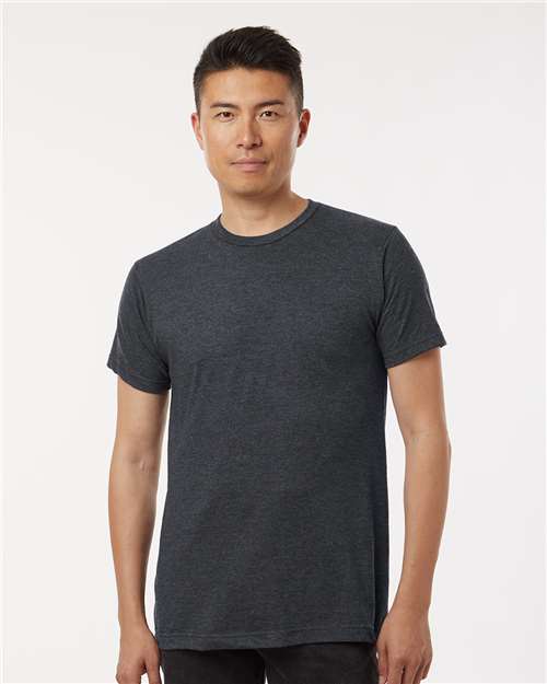 Fine Jersey T-Shirt — Heather Graphite