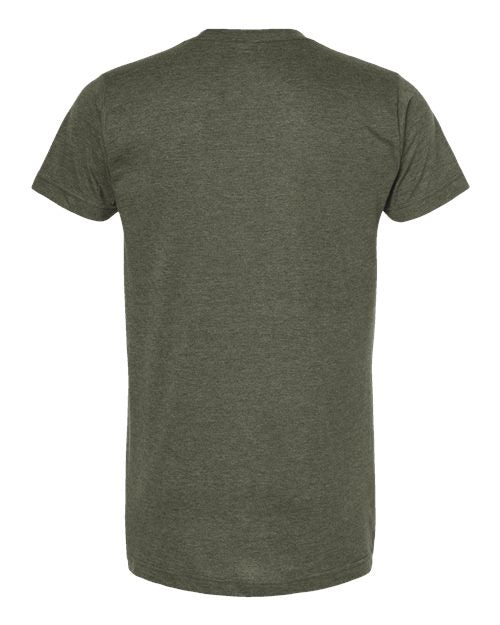 Fine Jersey T-Shirt — Heather Military Green