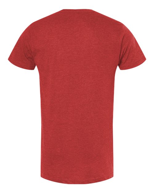 Fine Jersey T-Shirt — Heather Red