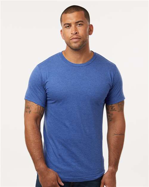 Fine Jersey T-Shirt — Heather Royal