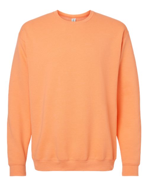Unisex Crewneck Fleece — Cantaloupe
