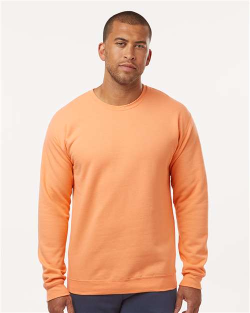 Unisex Crewneck Fleece — Cantaloupe
