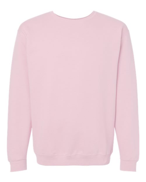 Unisex Crewneck Fleece — Light Pink