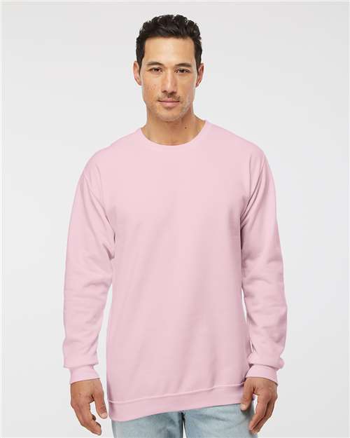 Unisex Crewneck Fleece — Light Pink