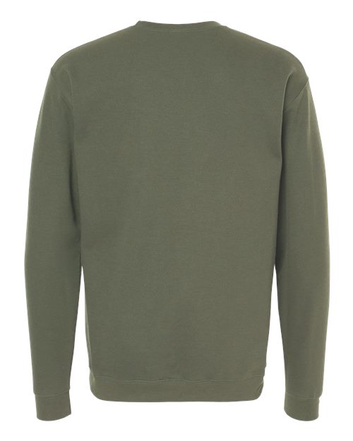 Unisex Crewneck Fleece — Military Green