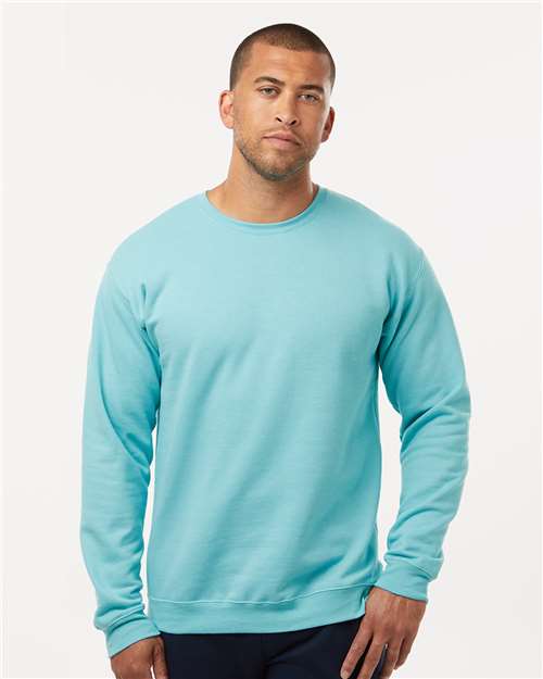 Unisex Crewneck Fleece — Purist Blue