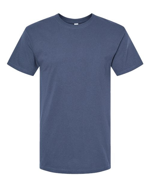 Men's Gold Soft Touch T-Shirt — Indigo Blue