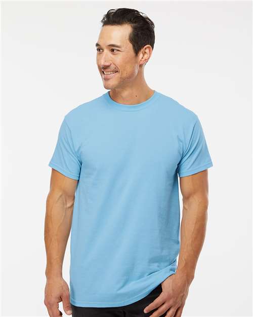 Men's Gold Soft Touch T-Shirt — Sky