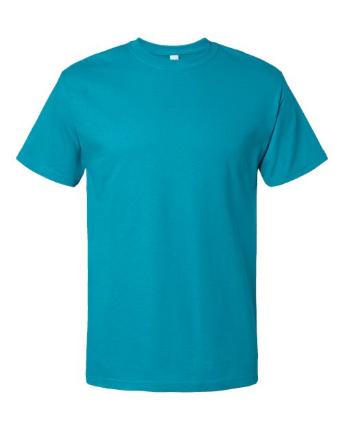 Men's Gold Soft Touch T-Shirt — Tropical Blue