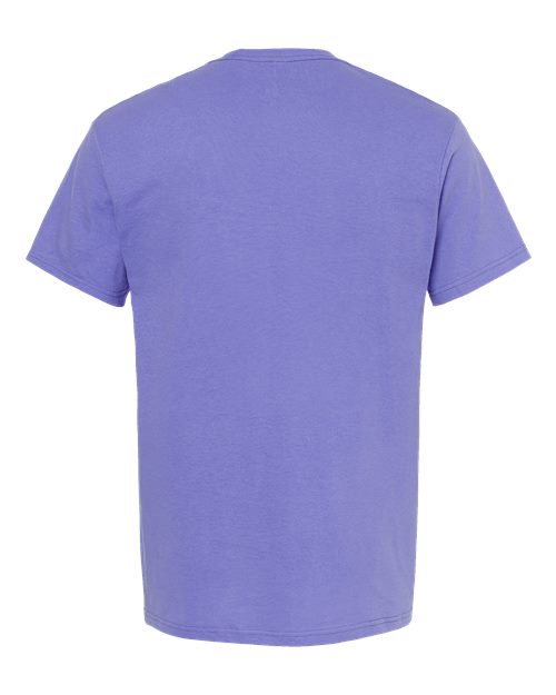 Men's Gold Soft Touch T-Shirt — Violet