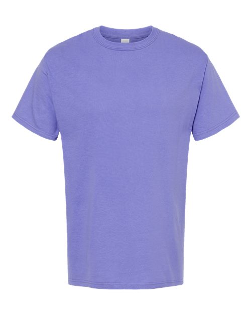 Men's Gold Soft Touch T-Shirt — Violet