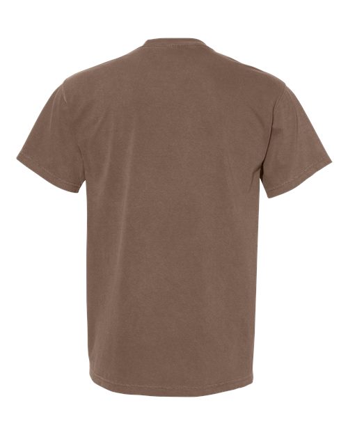 Unisex Garment-Dyed Heavyweight Pocket T-Shirt — Espresso