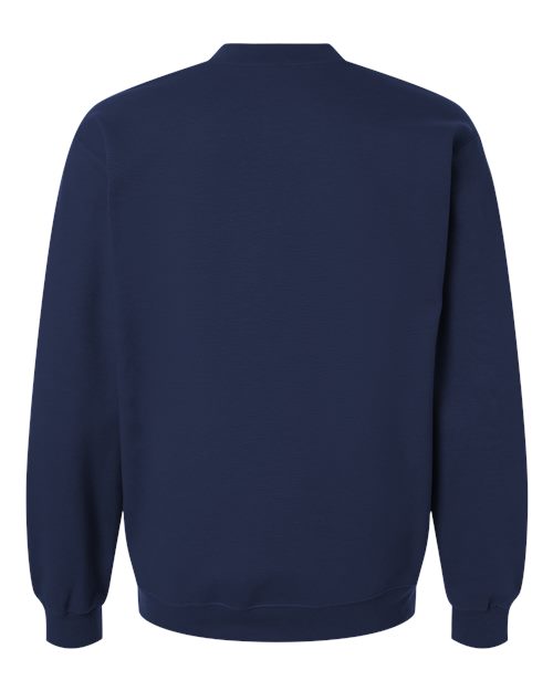 Unisex Softstyle® Midweight Quarter-Zip Sweatshirt — Navy