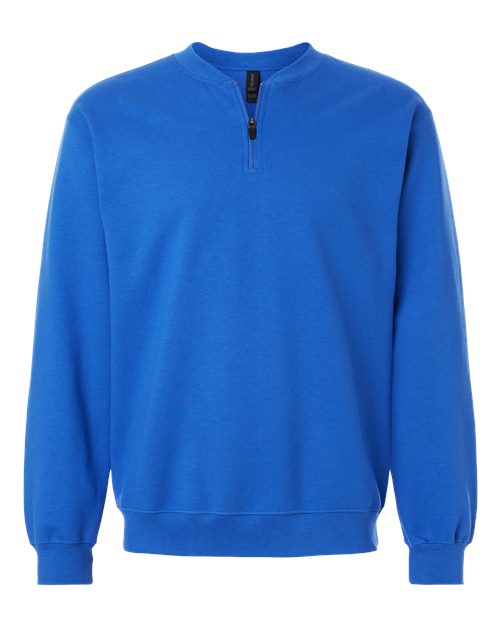 Unisex Softstyle® Midweight Quarter-Zip Sweatshirt — Royal