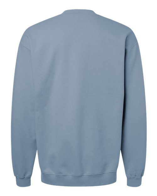 Unisex Softstyle® Midweight Quarter-Zip Sweatshirt — Stone Blue