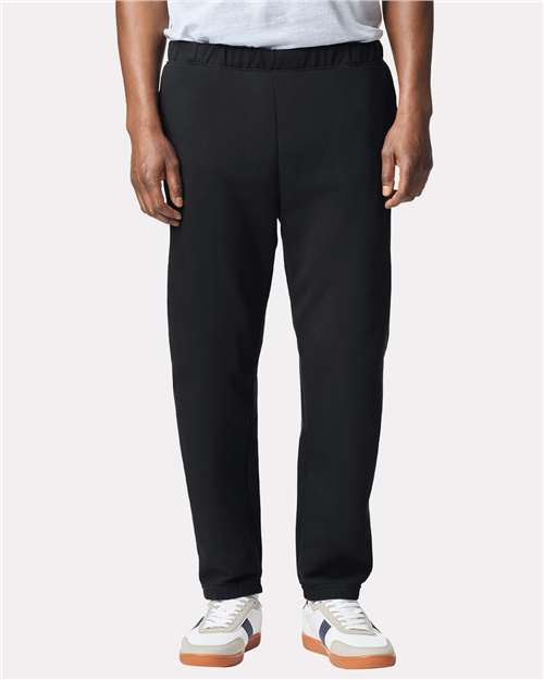 Unisex Softstyle® Midweight Pocket Sweatpants — Black