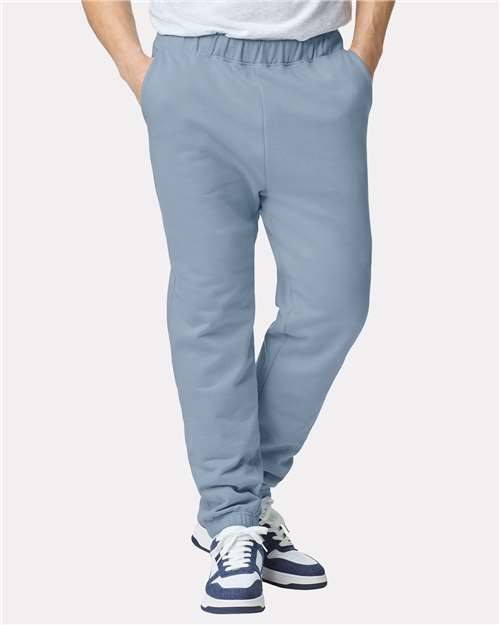 Unisex Softstyle® Midweight Pocket Sweatpants — Stone Blue