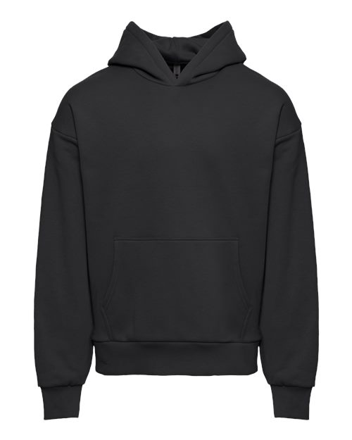 Unisex Heavyweight Fleece Hoodie Sweatshirt — Graphite Black