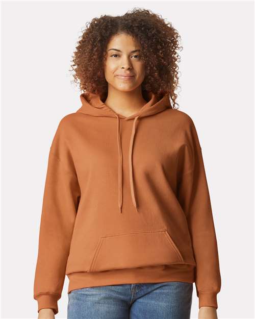 Unisex Softstyle® Midweight Hooded Sweatshirt — Texas Orange