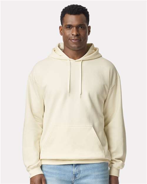 Unisex Softstyle® Midweight Hooded Sweatshirt — Off White