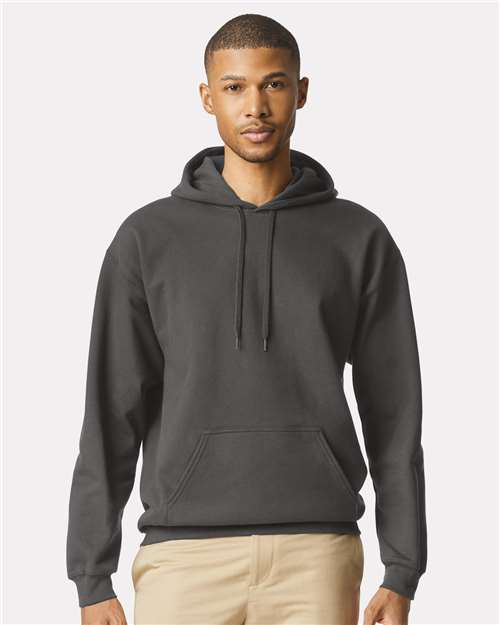 Unisex Softstyle® Midweight Hooded Sweatshirt — Smoke