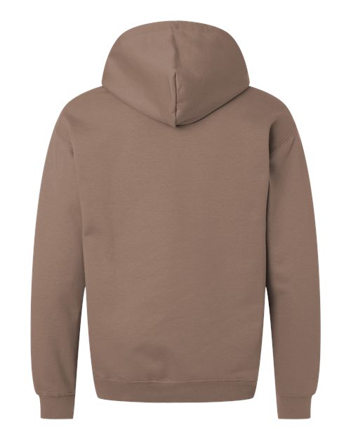 Unisex Softstyle® Midweight Hooded Sweatshirt — Brown Savana