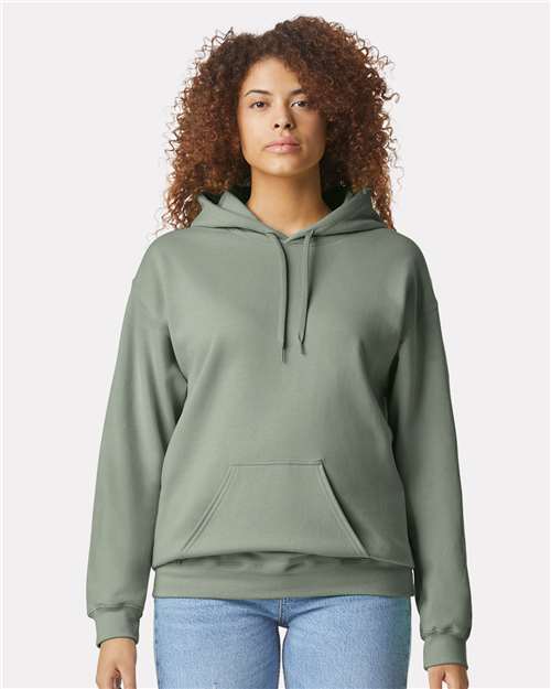 Unisex Softstyle® Midweight Hooded Sweatshirt — Sage