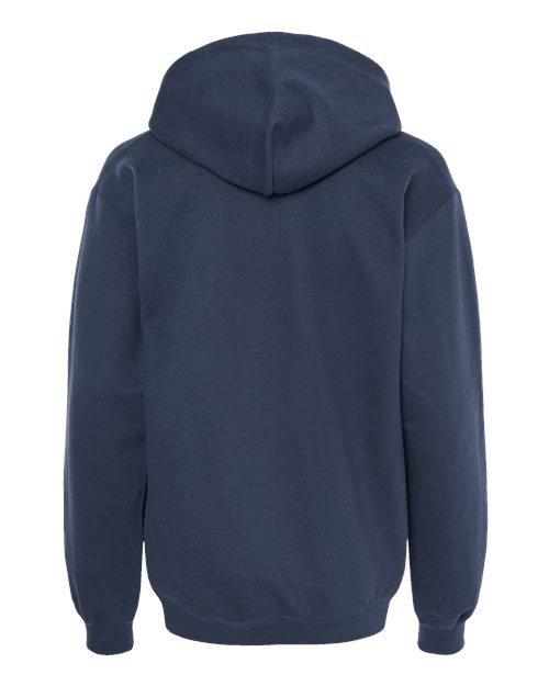 Unisex Softstyle® Midweight Hooded Sweatshirt — Blue Dusk