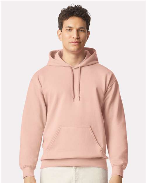 Unisex Softstyle® Midweight Hooded Sweatshirt — Dusty Rose
