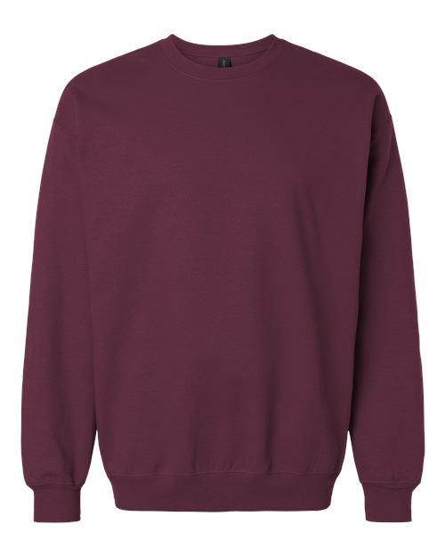 Unisex Softstyle® Midweight Crewneck Sweatshirt — Maroon