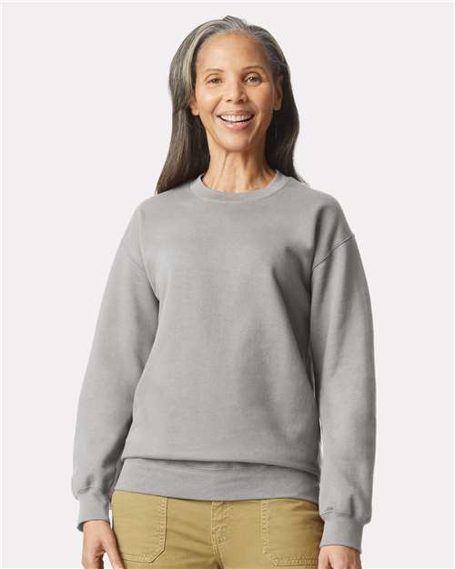 Unisex Softstyle® Midweight Crewneck Sweatshirt — Cement