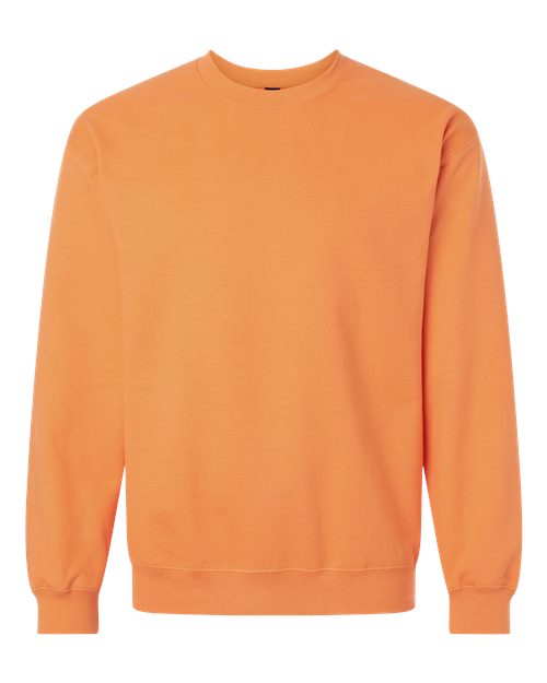 Unisex Softstyle® Midweight Crewneck Sweatshirt — Tangerine