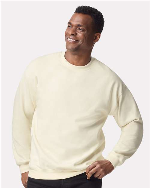 Unisex Softstyle® Midweight Crewneck Sweatshirt — Off White