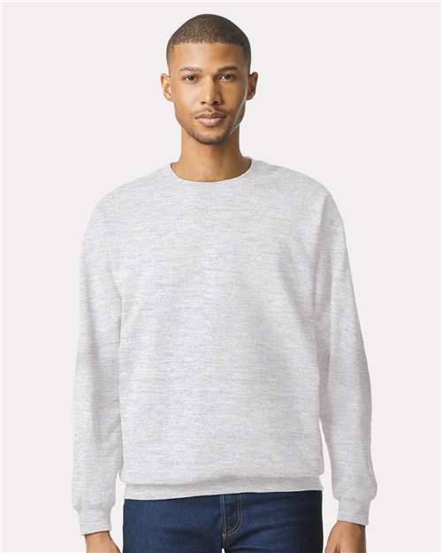 Unisex Softstyle® Midweight Crewneck Sweatshirt — Ash