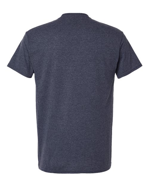 Unisex Light Cotton T-Shirt — Heather Navy