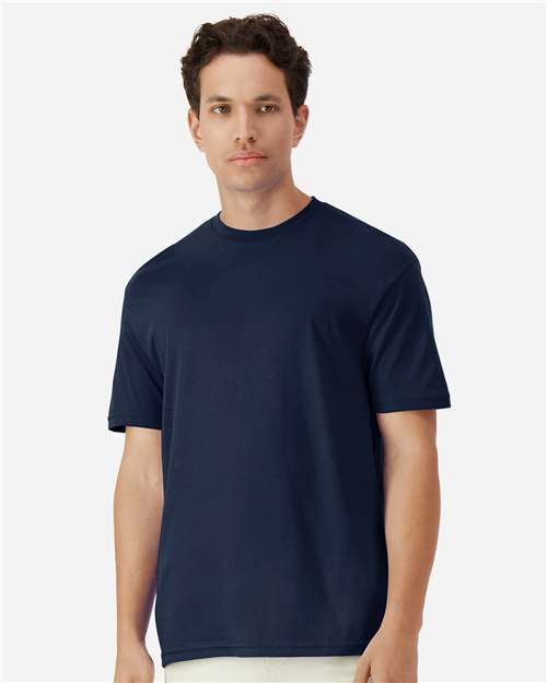 Unisex Light Cotton T-Shirt — Navy